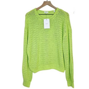 A.L.C. NWT Neon Lainey Sweater | Size L